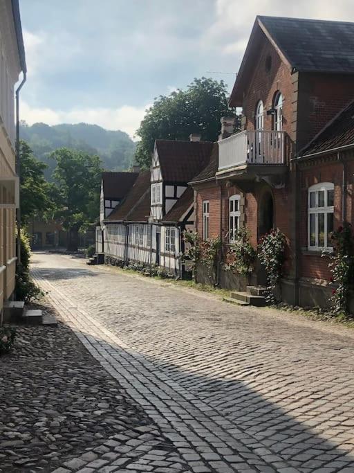 Idyllisk, Historisk Byhus Ved Fjorden I Mariager المظهر الخارجي الصورة